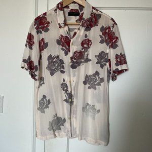 Allsaints Roses Short sleeve Shirt